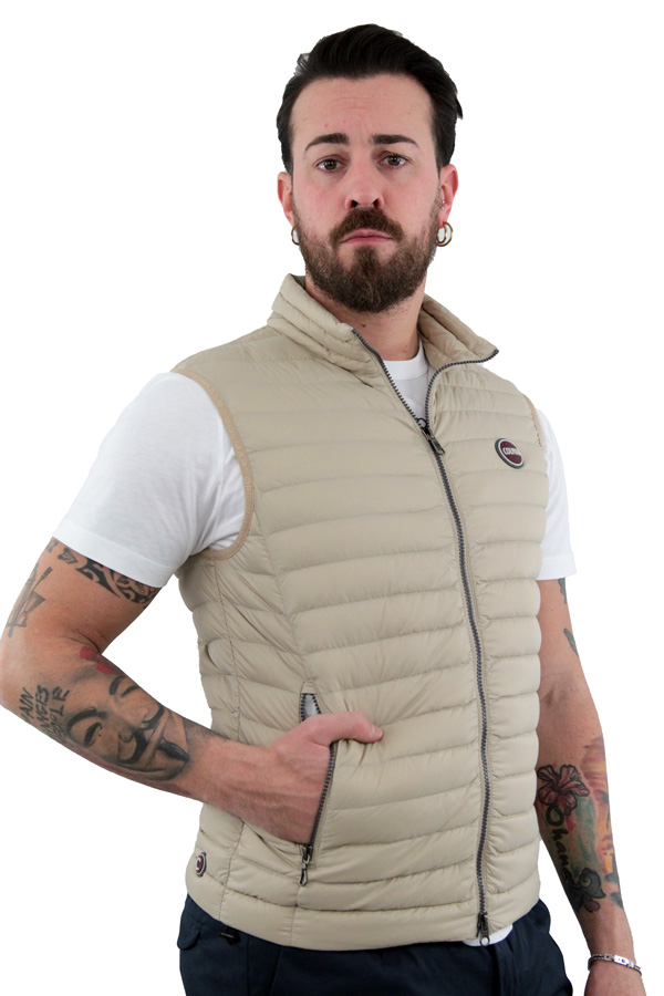 gilet sportivo in piuma