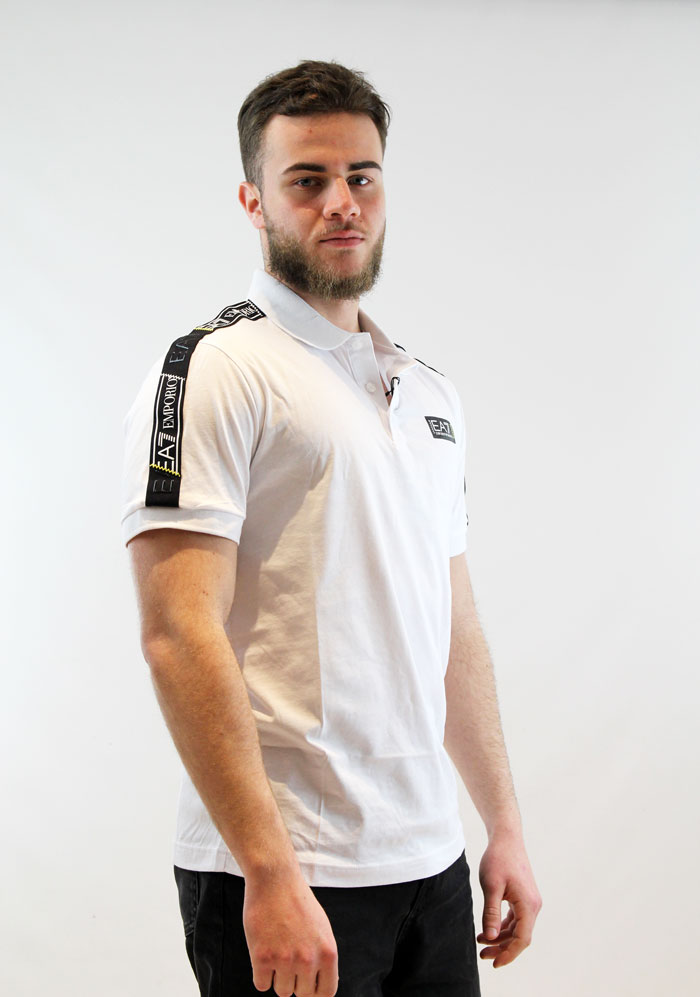 polo logo series in jersey di cotone