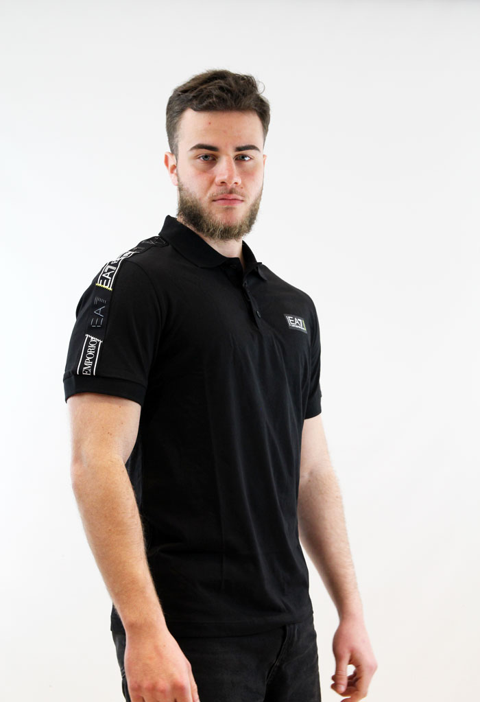 polo logo series in jersey di cotone
