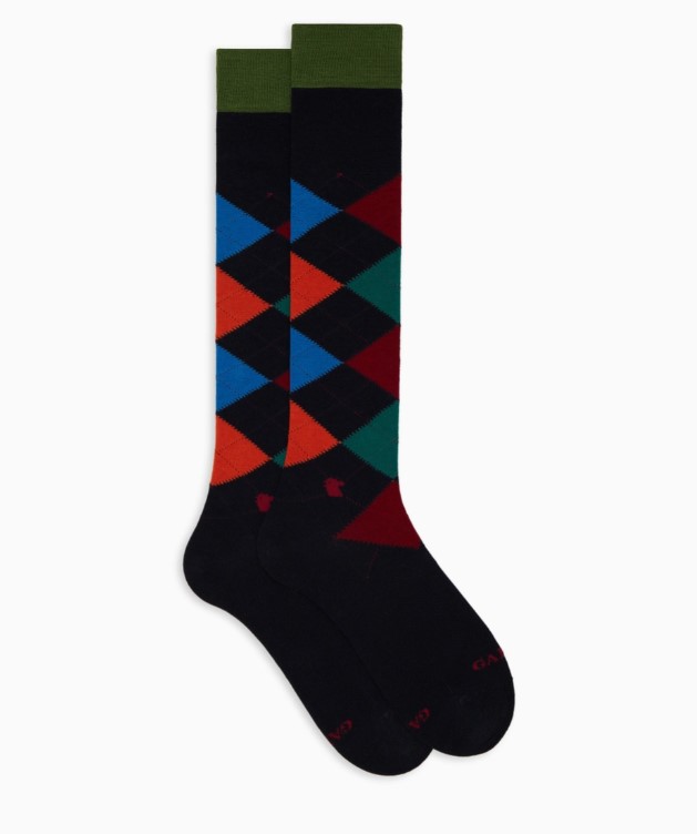 gallo calze fantasia intarsia