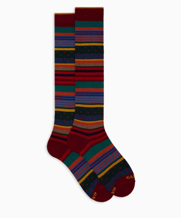 gallo calze fantasia multicolor pois wi