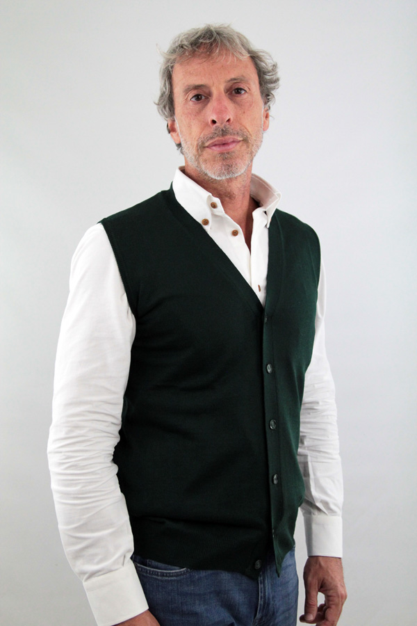 gilet rob  con bottoni